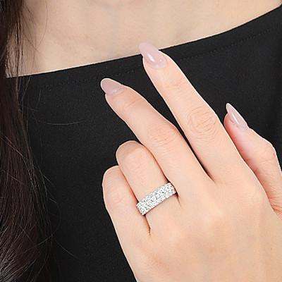 ふるさと納税 大月市 【サイズ:10号】プラチナ950 ダイヤ1.0ct パヴェ リング R639DI-P2 |  | 03