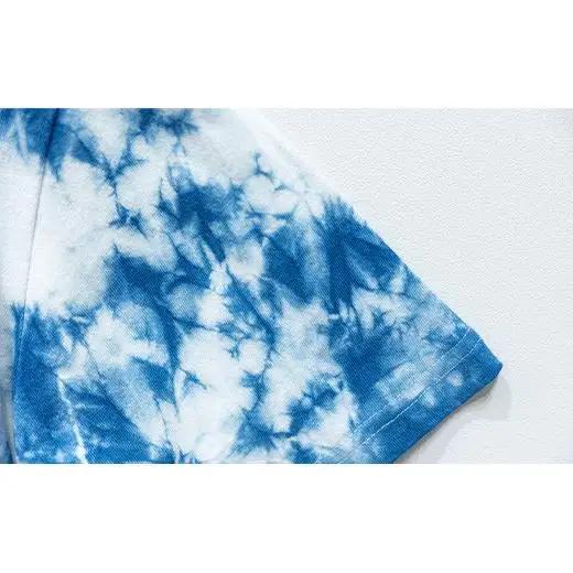 【石垣島の藍染工房】Tシャツ【カラー:マダラ】【サイズ:XXLサイズ】KB-159-1