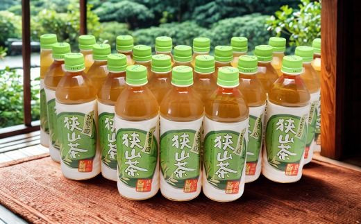 定期便 ペットボトル お茶 狭山茶 武蔵の国 500ml 24本 ペットボトル さやま茶 緑茶 ぺっとぼとる おちゃ オチャ