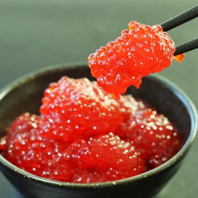 ふるさと納税 留萌市 訳あり 加藤水産の紅鮭塩筋子　250g |  | 01