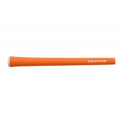 GMASTER GOLFGRIP(スタンダード)オレンジ×ホワイト　5本セット【配送不可地域：離島・沖縄県】【1615259】