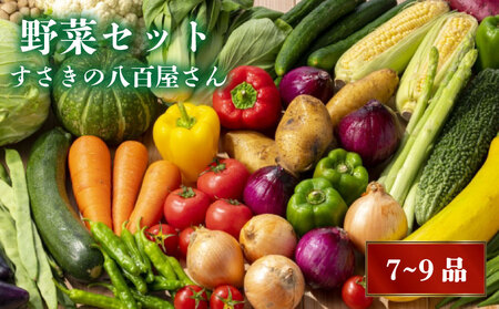 【 野菜 】 野菜セット 7～9品目