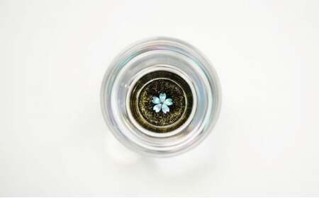 【高岡漆器】杯　金桜（貝入）黒