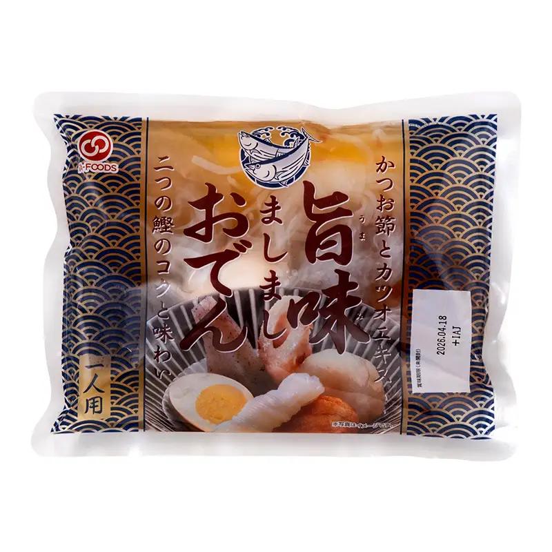 旨味ましましおでん6種6品(400g×12袋入) おでん 玉子 大根 こんにゃく 白滝 ちくわ さつま揚げ レトルト 惣菜 おかず 簡単調理 長期保存 非常食 保存食 食品 F21E-069