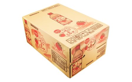 ジュース サンガリア まろやかいちご＆ミルク 500ml 24本入【igge0020】