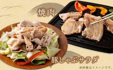 ＜【5回定期便】宮崎県産豚 バラエティセット 計2.7kg＞お申込みの翌月下旬頃に第一回目発送（12月は中旬頃）【c1443_mc_x1】 バラエティセット 4種 合計13.5kg 豚バラ焼肉 豚ロー