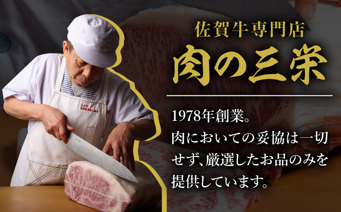 【全6回定期便】佐賀牛 サイコロステーキ（約300g）【肉の三栄】 [HAA052]