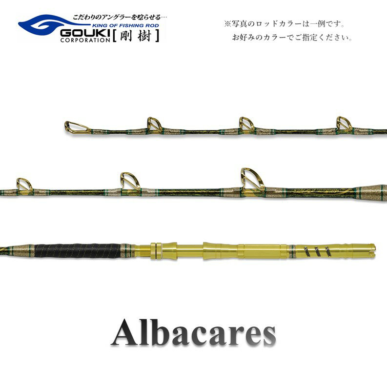 【ふるさと納税】剛樹 アルバカーレス （ALB T1・T2 185）185cm ウェイト負荷100-300号　釣り 釣具 釣竿 ロッド 釣り用品 釣り竿 大物 海釣り 鰹 かつお