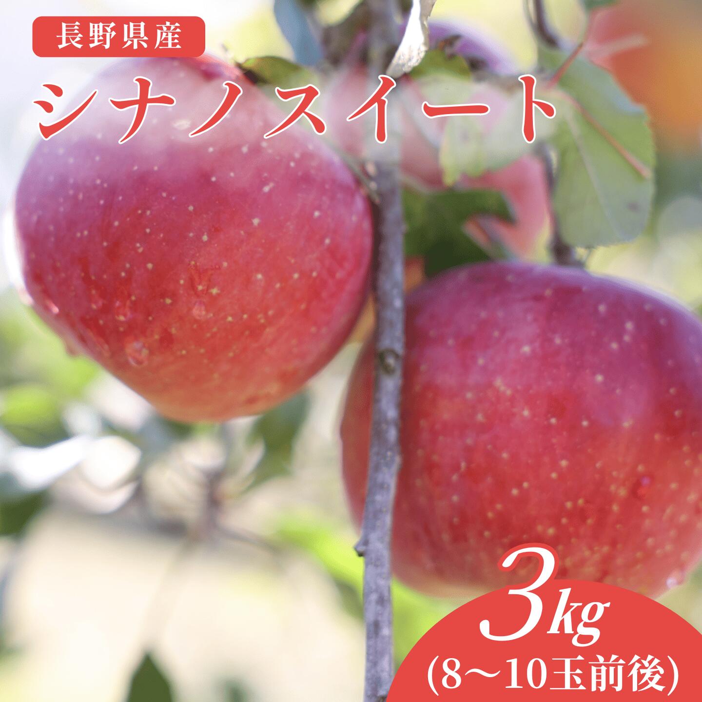 【ふるさと納税】佐久穂町産　シナノスイート3kg箱　贈答用［CH-116］