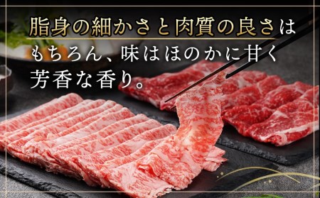 宮崎牛すき焼き用食べ比べセット600g_AC-I602_(都城市) 宮崎県産宮崎牛 ロースまたは肩ロース肉 モモまたはウデ肉 スライス 宮崎牛 すき焼き用