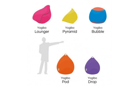 【カラーが選べる】Yogibo Zoola Pyramid（ヨギボー ズーラ ピラミッド）39-T ※離島への配送不可