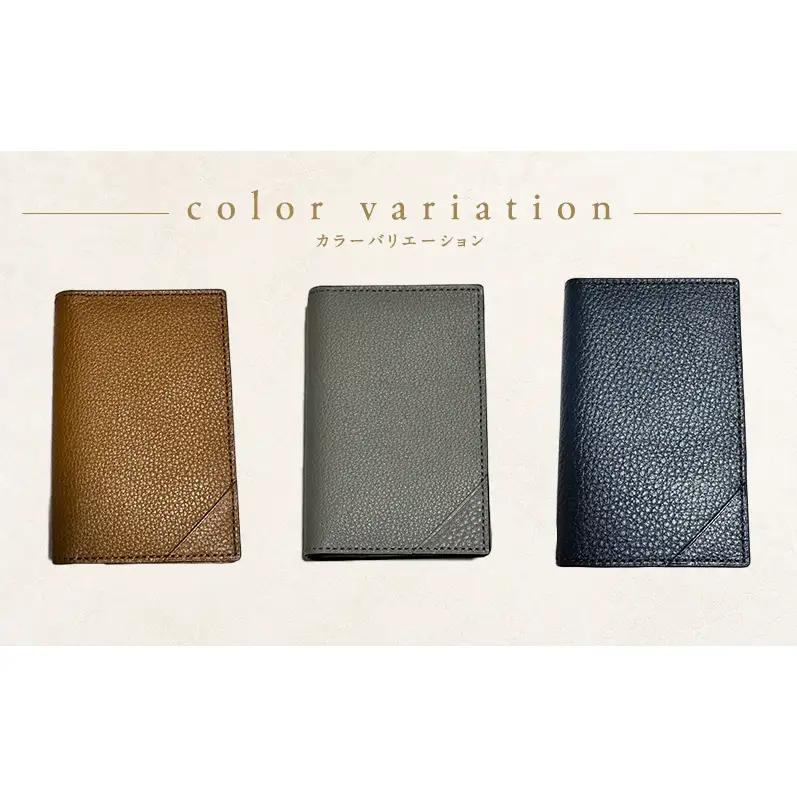 本革姫路レザー　PLS LEATHER　ミニ財布 クロコ黒