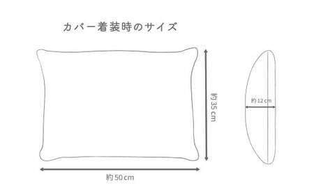 はぎもの舎　枕として使える、洗えるふわもちピロークッション・レクタ【LLサイズ】 ロハ・ベージュ