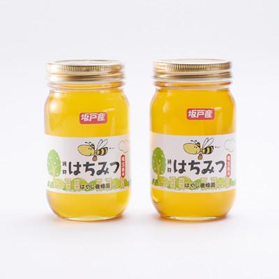 ふるさと納税 坂戸市 純粋生はちみつ〈非加熱〉300g×2個入り【坂戸市産】
