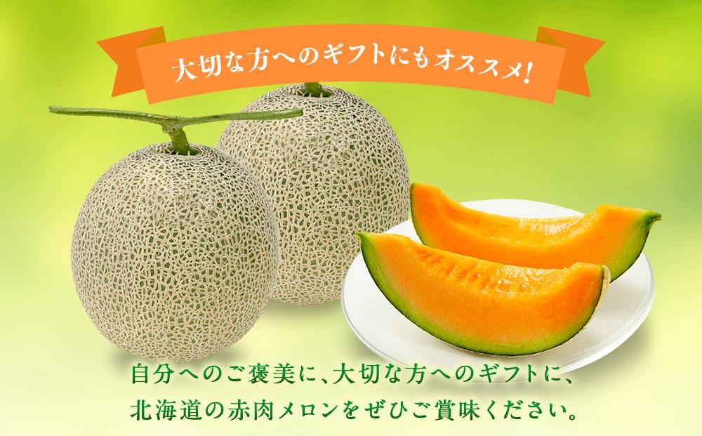 【先行予約】旭川発！北海道の赤肉メロン8kg（4～6玉）(2024年6月下旬より発送開始予定)_01103