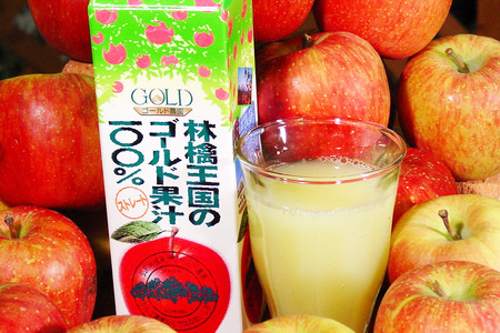 【レビューキャンペーン】りんごジュース プレミアムストレートジュース【林檎王国】1000ml×6本 紙パック ゴールド農園 かめあし商店
