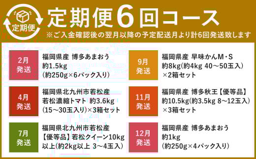 【福岡県産 特産品 年6回定期便】うまもぐ厳選 野菜果物セットDX