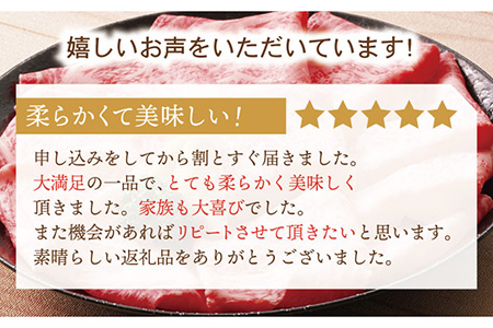 【12回定期便】特選 平戸和牛 ローススライス 約600g【萩原食肉産業有限会社】[KAD114]/ 長崎 平戸 肉 牛 牛肉 黒毛和牛 和牛 しゃぶしゃぶ すきやき すき焼き ロース スライス 冷蔵