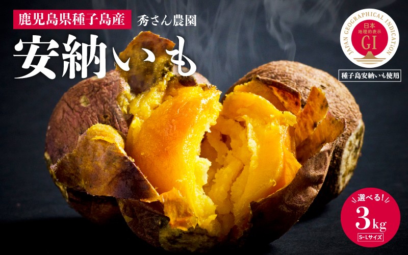 
                   【先行予約】安納いも さつまいも 3kg 【秀さん農園】種子島 焼きいも 焼き芋 本場 安納芋  さつま芋 甘い ねっとり スイーツ おやつ グルメ お取り寄せ おせち 人気 種子島産 返礼品 南種子町 鹿児島 かごしま 【観光物産館トンミー市場】
                