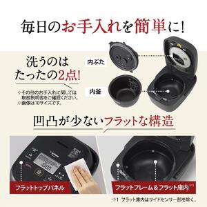 象印 圧力IH炊飯ジャー(炊飯器)「極め炊き」NWCB18-BA 1升炊き ブラック //炊飯器 家電 象印炊飯器 炊飯ジャー キッチン家電 圧力 IH 一升 人気 おすすめ 炊飯器