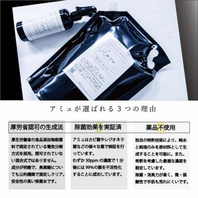 ふるさと納税 出雲市 電解次亜塩素酸水　400ppm　【2.5L   2個セット】　除菌・消臭 |  | 02
