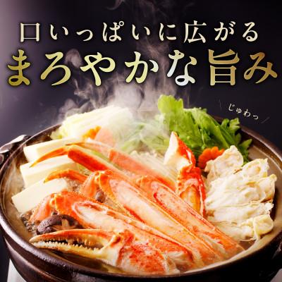 ふるさと納税 泉佐野市 生ずわい蟹 約2kg 5Lサイズ 4肩前後 昆布仕立て 030D175 |  | 01