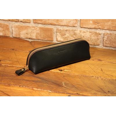 ふるさと納税 天理市 三角ペンケース(ブラック)