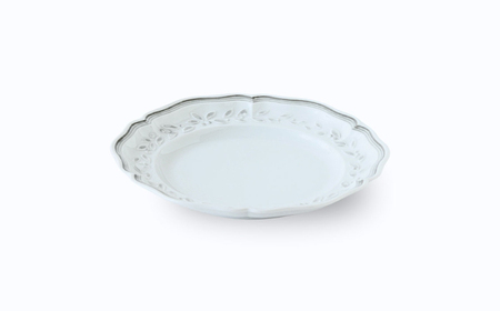 【波佐見焼】ombre de fleur オリーブM palette gray 2枚セット【翔芳窯】[FE572]