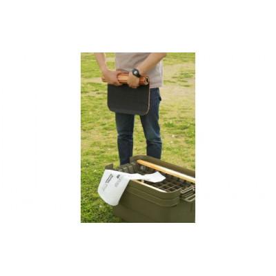 ふるさと納税 恵那市 アウトドア 収納ケース DIY風テーブルトップセット グリーン Sサイズ 2個 |  | 03