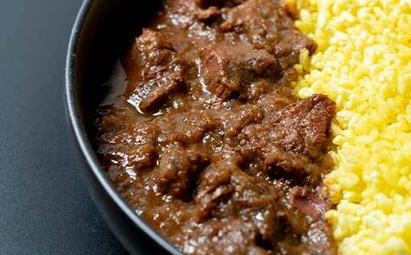北海道シリーズエゾシカカレー2個＆ジャガイモカレー2個 ターメリックライス付き カレー レトルト 常備 冷凍 小分け 簡単調理 おかず 北海道 ターメリック 保存料不使用 化学調味料不使用 添加物不使