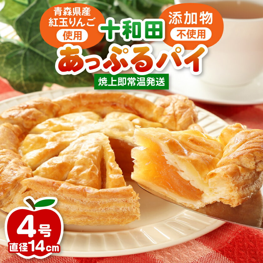 【ふるさと納税】青森県産紅玉林檎の「十和田あっぷるパイ」【配送不可地域：離島】【1223828】