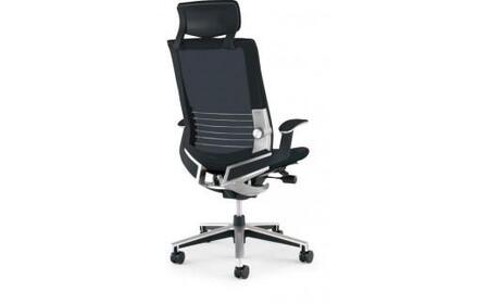 Mis1_コクヨチェアー　インスパイン(ブラック)・フローリング用（Vキャスター）　／在宅ワーク・テレワークにお勧めの椅子