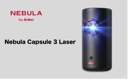 PJ03【 Nebula Capsule 3 Laser 】 ネビュラ フルHD モバイルレーザープロジェクター/レーザープロジェクター / 300ANSIルーメン/プロジェクター/オートフォーカス機能/垂直・水平自動台形補正 /プロジェクター/ 8W スピーカー/プロジェクター/DLP搭載 /プロジェクター/ Google TV搭載 / ホームシアター / usb/プロジェクター