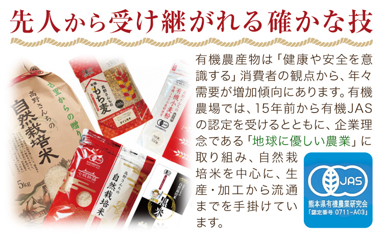 【通常パック】熊本県菊池産 ヒノヒカリ 玄米 計4kg（2kg×2パック）七城物語 高野さんちの自然栽培米《30日以内に出荷予定(土日祝除く)》 ---045-3023---