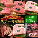 【ふるさと納税】【全6回定期便】極上 壱岐牛 A5ランク ステーキ定期便《壱岐市》【KRAZY MEAT】[JER050] 冷凍配送 黒毛和牛 A5ランク ステーキ 赤身 厚切り 牛肉 肉 A5 サーロイン サーロインステーキ ヒレ ヒレステーキ シャトーブリアン 314000 314000円