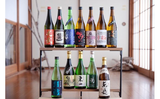 
【毎回2本×6回】佐賀の12蔵が醸した純米吟醸・純米酒を飲み比べ
