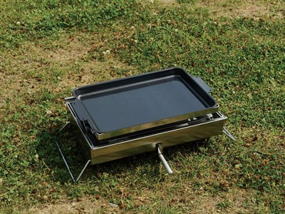 スノーピーク グリルプレート黒皮鉄板 GR-006 (Snow Peak) 鉄板 キャンプ用品 アウトドア用品 バーベキュー BBQ スノーピーク鉄板 大判鉄板 デイキャンプ 【013S006】