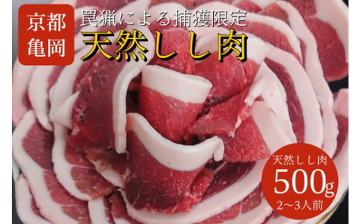 
【期間限定】丹波亀岡 天然しし肉 セット 500g《ロース もも 焼肉 BBQ バーベキュー ぼたん鍋 すき焼き 豬 猪肉 ジビエ》
