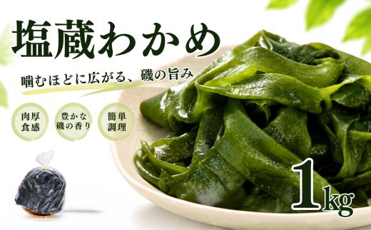 塩蔵わかめ 1kg 愛知県 南知多町