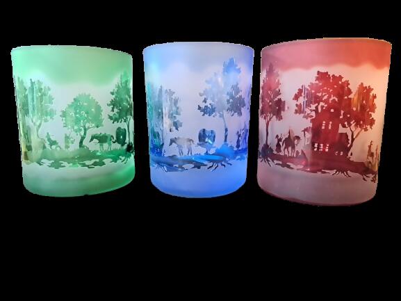 【ふるさと納税】サンドブラストグラス(ガラス彫刻)｜ガラス彫刻 ガラス オリジナル サンドブラスト 犬山城下町 思い出 犬山城 犬山 城 おみやげ プレゼント 贈り物 贈答 観光 土産 みやげ 記念 愛知県 岐阜県 名古屋