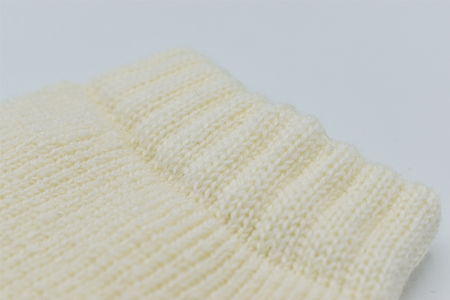 本当に温かいウールの靴下　しろくまくん（ホワイト）２足セット Ｍ２０cm ～２４cm// ー 靴下 温かい 温活 ルームソックス 冷え  ウール 足元 靴下 くつした ソックス ルームシューズ日本製 