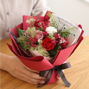 プリザーブドフラワー ラ・ブーケ  オレンジ