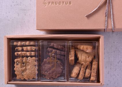 FRUCTUS スイーツ 3種クッキーサブレ詰合せ 24枚入り 洋菓子 焼き菓子 ギフトセット_0066-003-se6