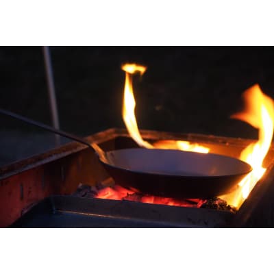 フェニックスライズのフライパン「直火フライパン[深型・一体タイプ]」【配送不可地域：離島・沖縄県】