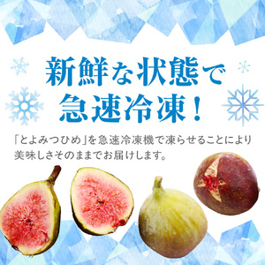 急速冷凍！福岡県特産品プレミアムいちじく「とよみつひめ」冷凍いちじく 大容量2kg【JAほたるの里】_HA0279
