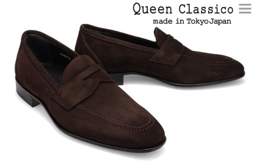 クインクラシコ 革靴 86001 (カラー：ダークブラウン、サイズ：25.0cm)