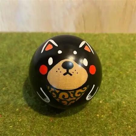 【こけしげのコケシ】コロこけし 干支 戌(いぬ) / 黒【1354381】