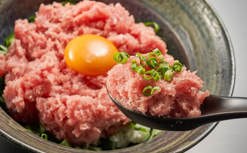マグロのたたき（ねぎとろ）ざんまい 80g×8P | 小分け 鮪 ネギトロ 津久見市