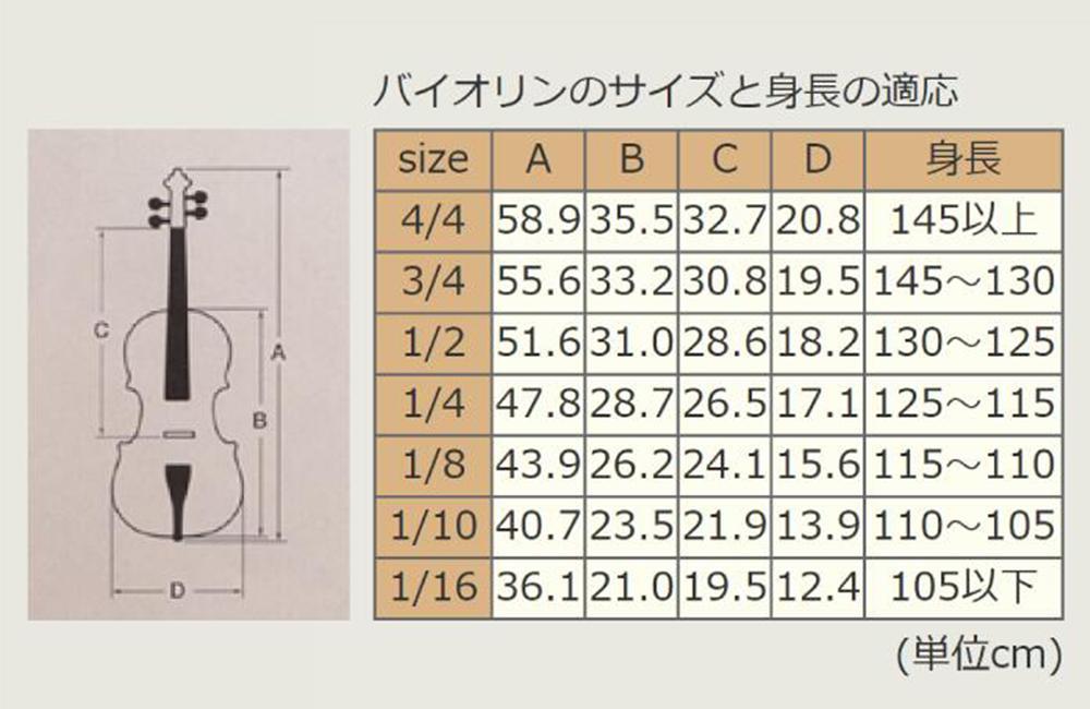 No.1500 ヘリテージバイオリン 4/4サイズ
