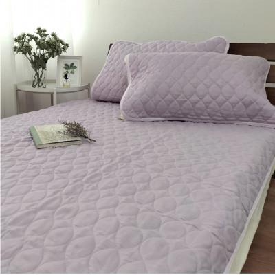 ふるさと納税 和泉市 【セミダブル】艶やかリネン100%敷パッド(120×205cm)ラベンダー LIN-2SW-RA |  | 03